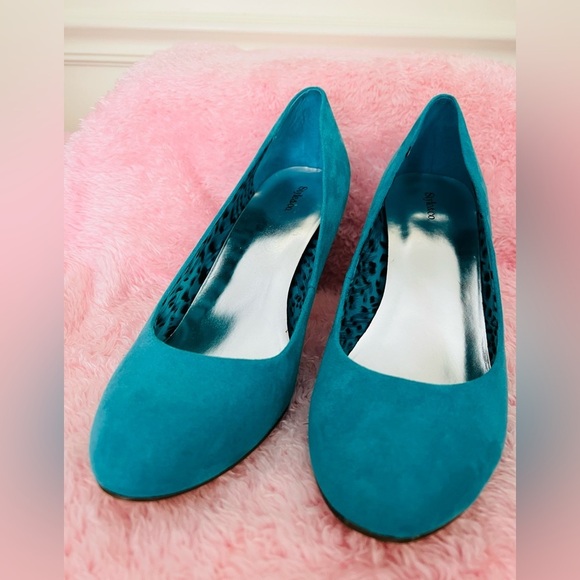 Style & Co by Macys Elegant Turquoise Women's Pumps - Picture 7 of 10